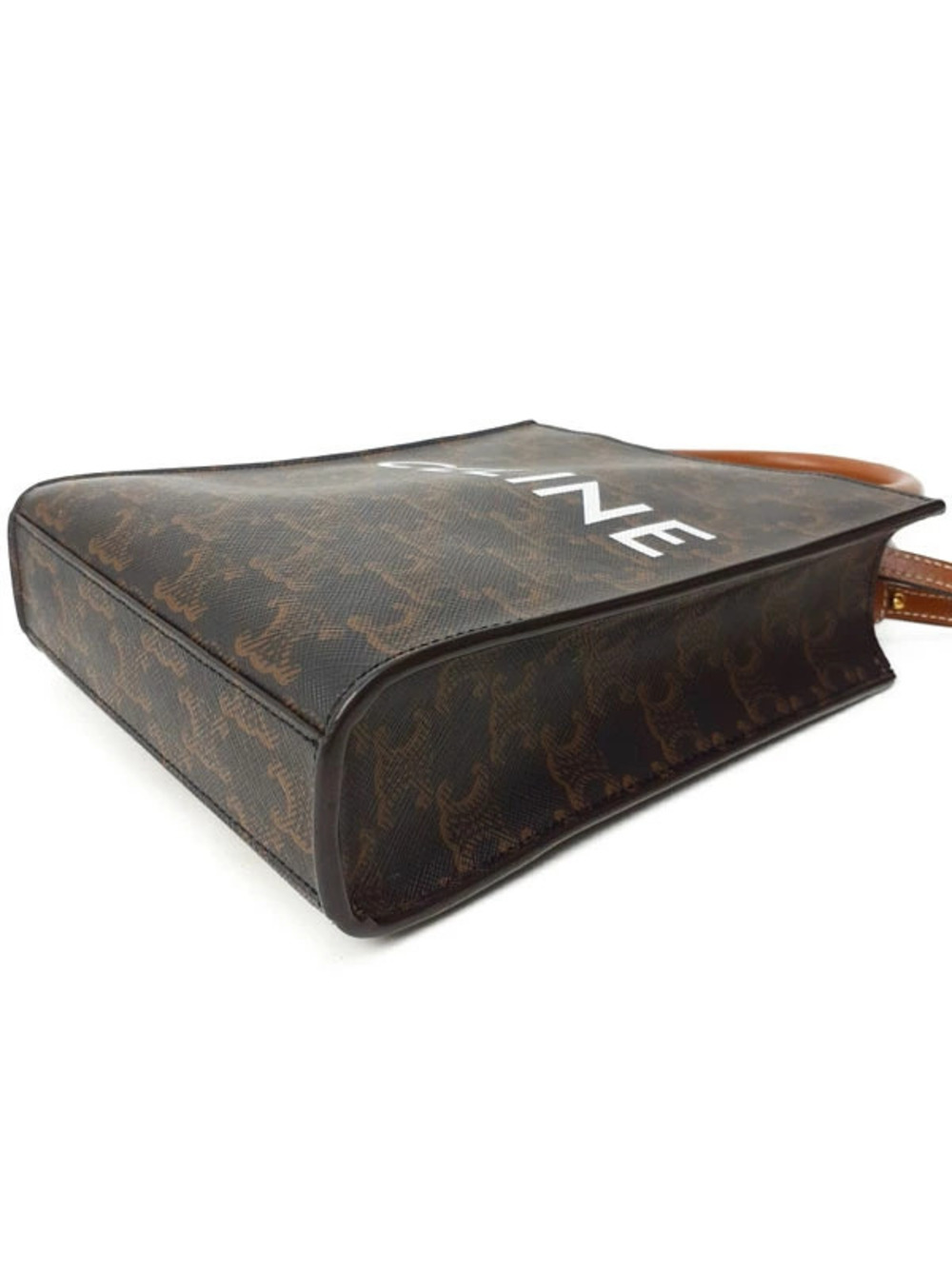 Celine Triomphe Canvas Vertical Cabas Bag - Picture 7 of 9